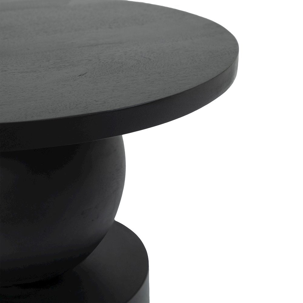 Paola 20.0" Height Side TableBlack