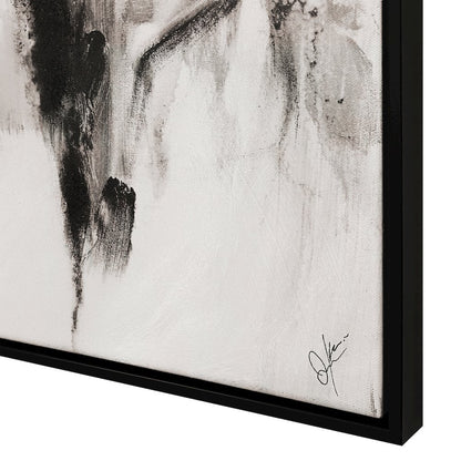 Celba 45" H x 45" W Canvas Art, White