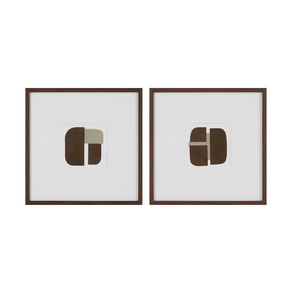 Edge 24.0" Wide Wall Decor, Printed Artwork (2 Piece Set)