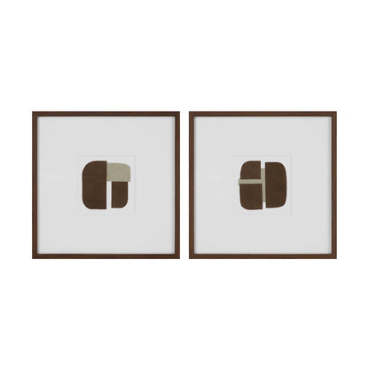 Edge 24.0" Wide Wall Decor, Printed Artwork (2 Piece Set)