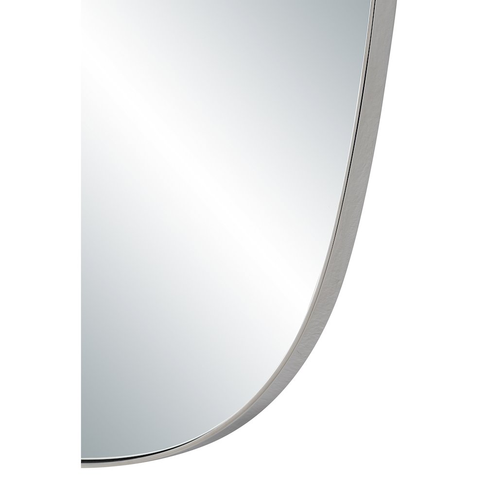 Talco 36" H x 24" W Wall Mirror, Silver