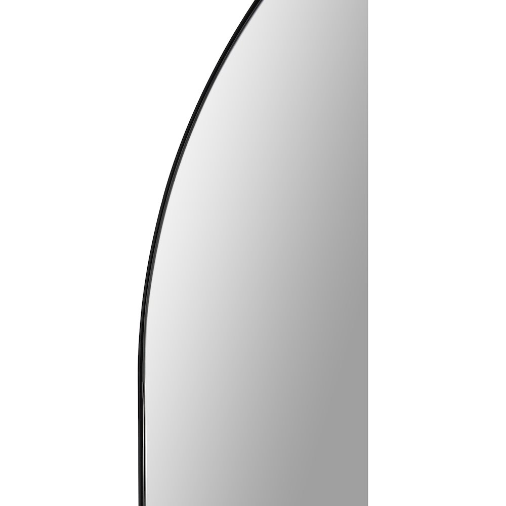 Webster 26 in. x 40 in. Oval Framed Mirror