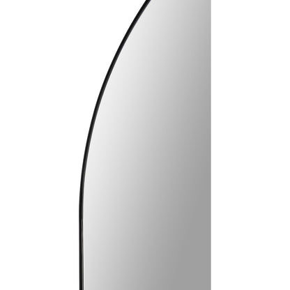 Webster 26 in. x 40 in. Oval Framed Mirror