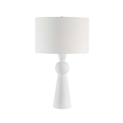 Petra 26" Height Table Lamp, White