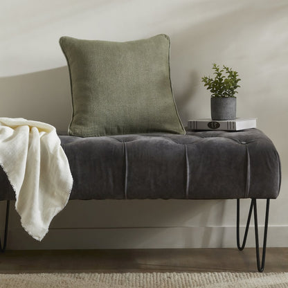 Lavigne 20X20 Indoor Pillow, Dark Green