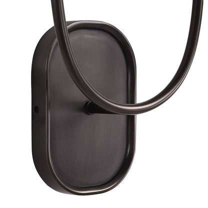 Megara 15.5" Height Wall Sconce, Brown