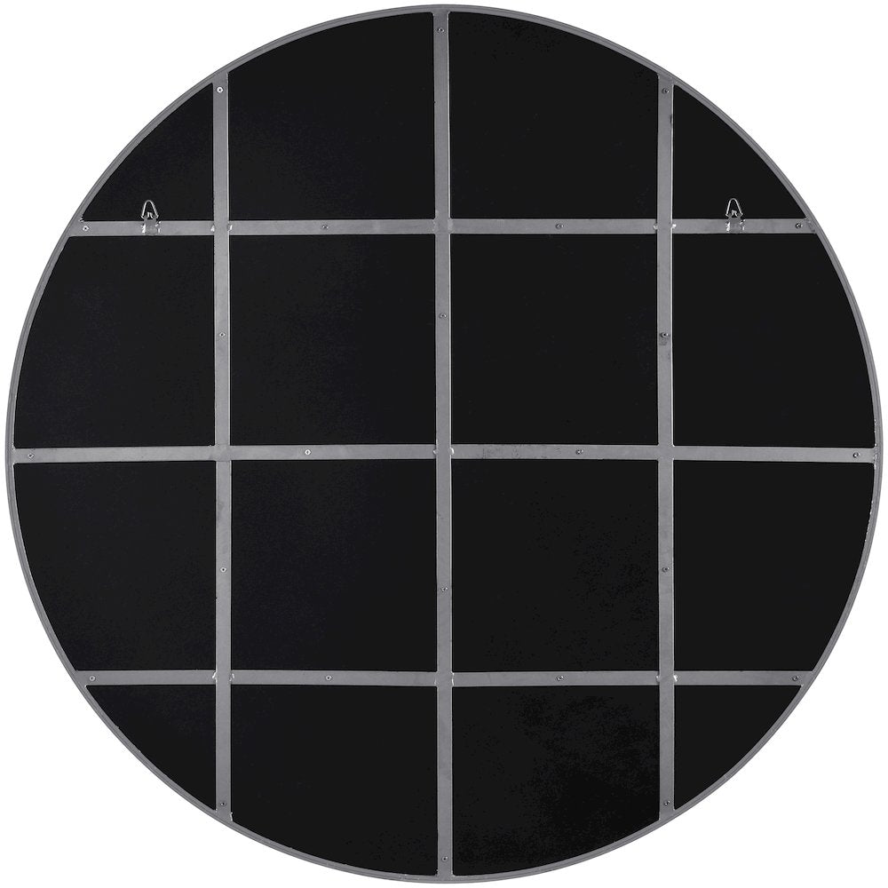 Thallo 48 in. x 48 in. Round Framed Mirror