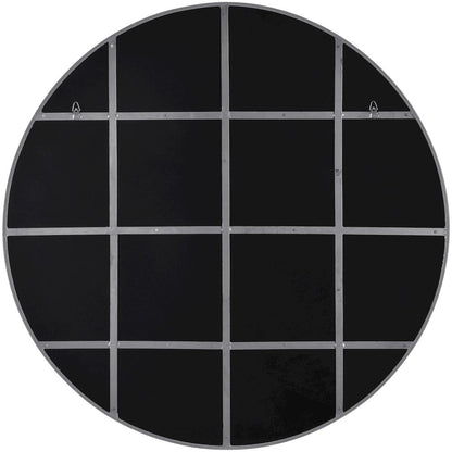 Thallo 48 in. x 48 in. Round Framed Mirror