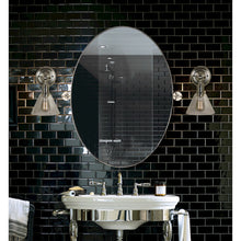 Azalea 24 in. x 30 in. Oval Framed Mirror