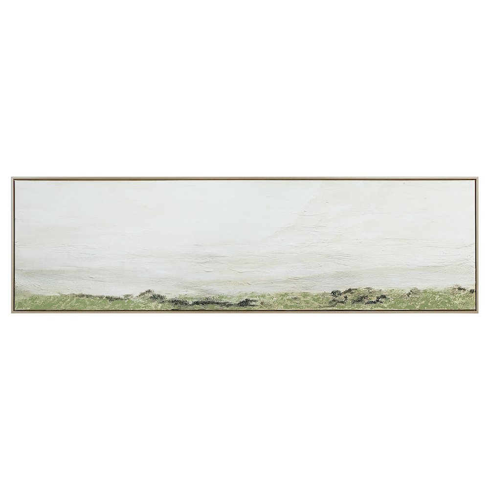 Valle 20" H x 70" W Canvas Art, Green