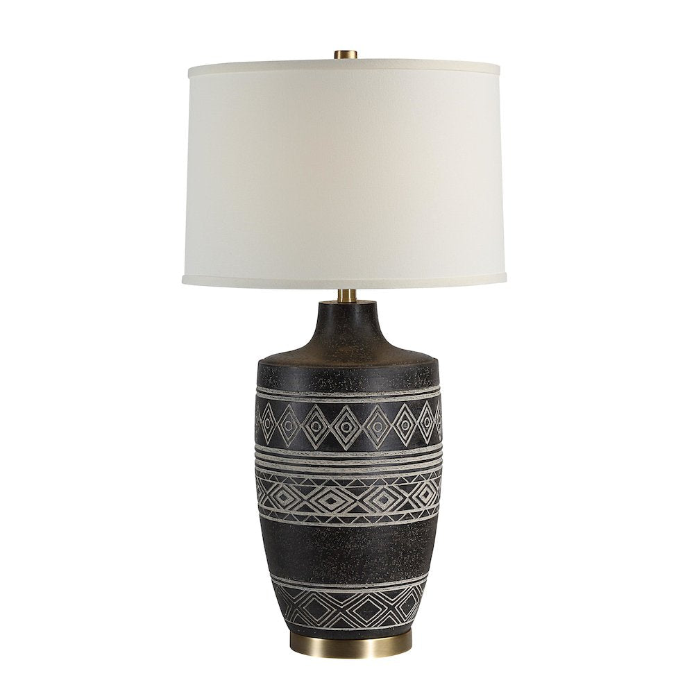 Ceniza 30.5" Height Table Lamp, Black