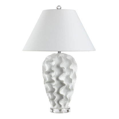 Floris 26.5" Height Table Lamps, White