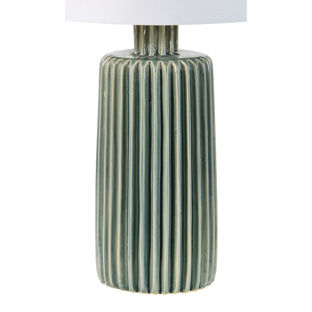 Roza 24.5" Length Table Lamp, Olive