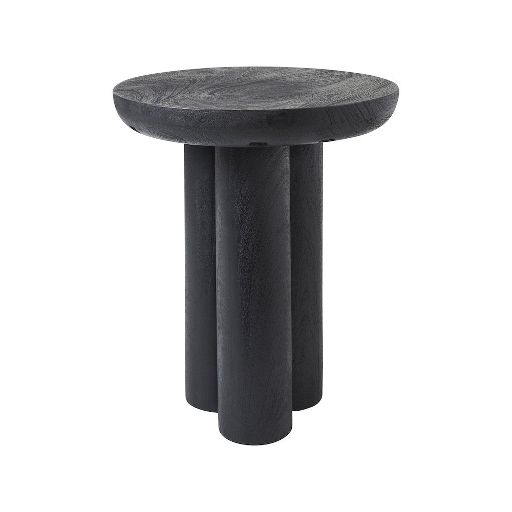 Quintin Side Table In Black Color