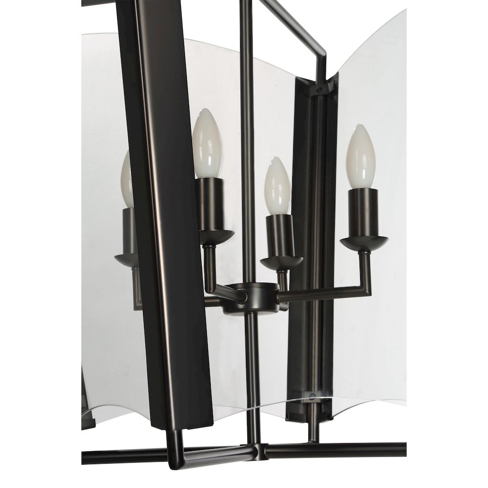 Toussaint 82.25" Height Ceiling Fixture, Clear