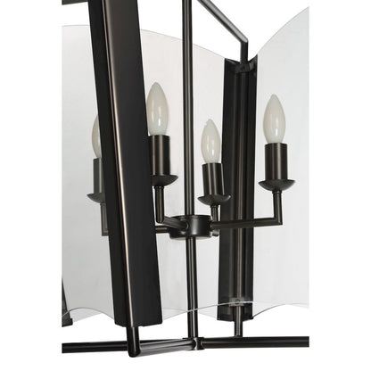 Toussaint 82.25" Height Ceiling Fixture, Clear