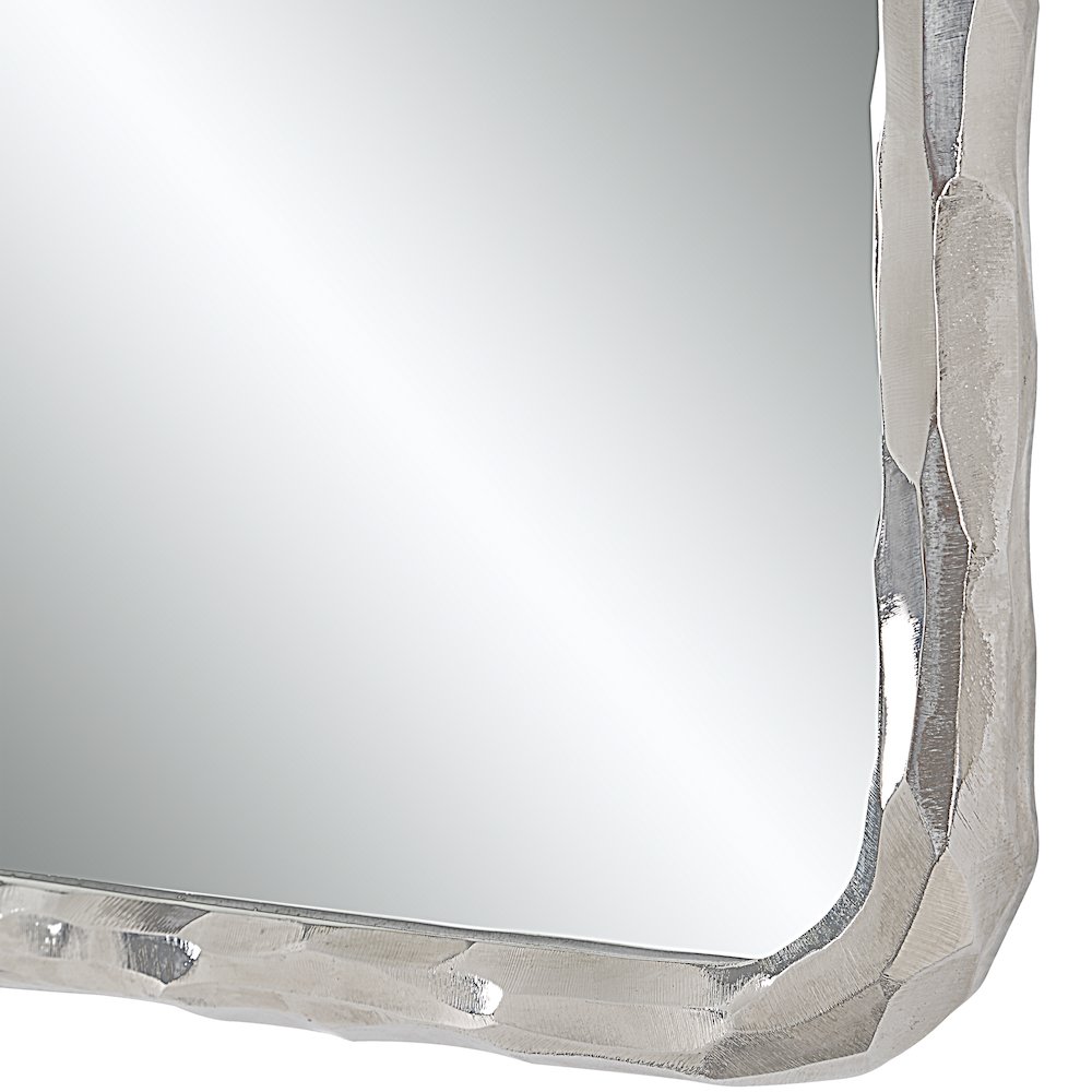 Pollonia 36" H x 24" W Wall Mirror, Grey