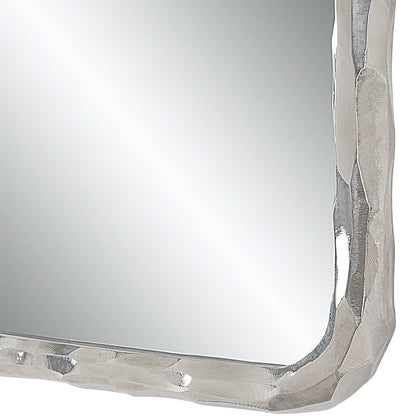 Pollonia 36" H x 24" W Wall Mirror, Grey