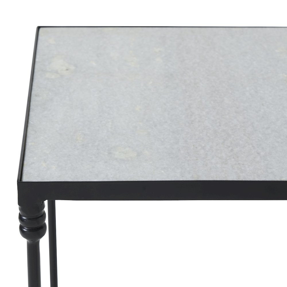 Giulia 24" Height Table, White
