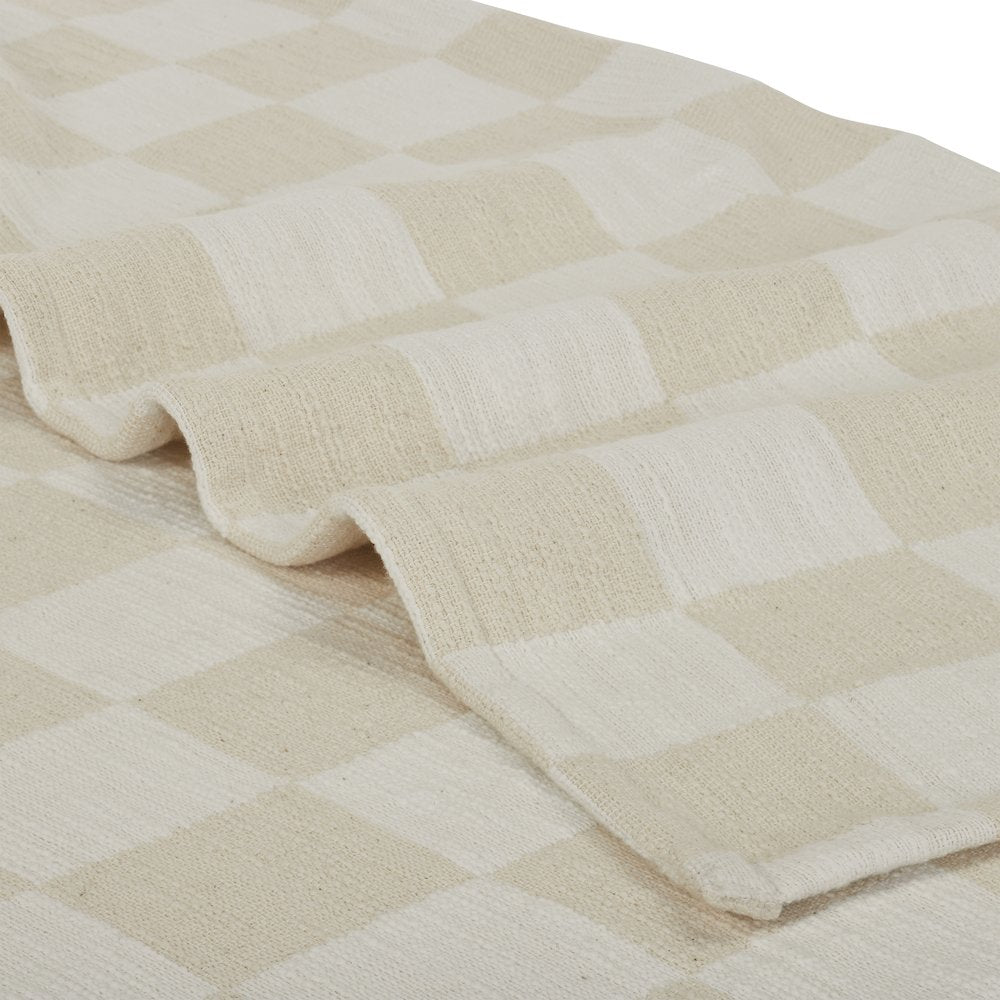 Grandi 70X50 Throw, Ivory