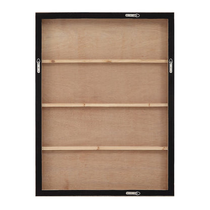 Canberra 48.2" Wide Canvas Art With Wood Frame, Oak