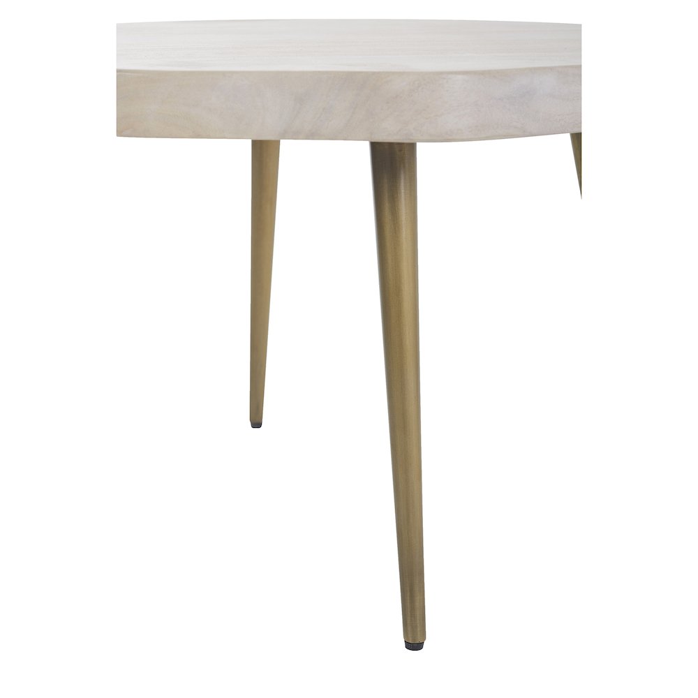 Core Indoor Acacia Wood Table, White