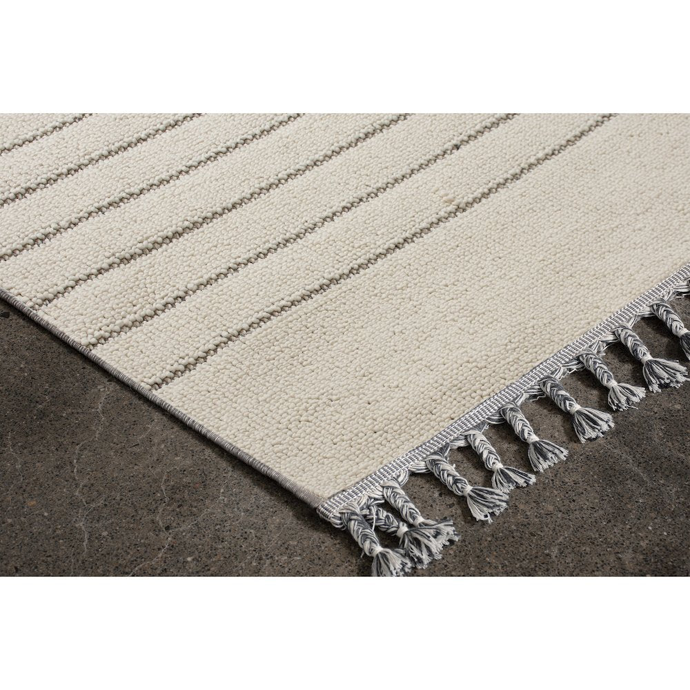 AMBROSE IVORY/GREY 10 x 13 Indoor Rug