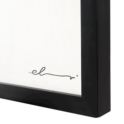 Cercola 45" Wide Wall Art, Black
