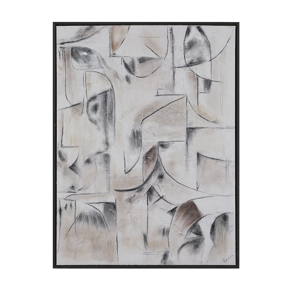 Yann 40" H x 30" W Canvas Art