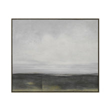 Cielo 60" Wide Canvas Art with Wood Frame, Black Oak