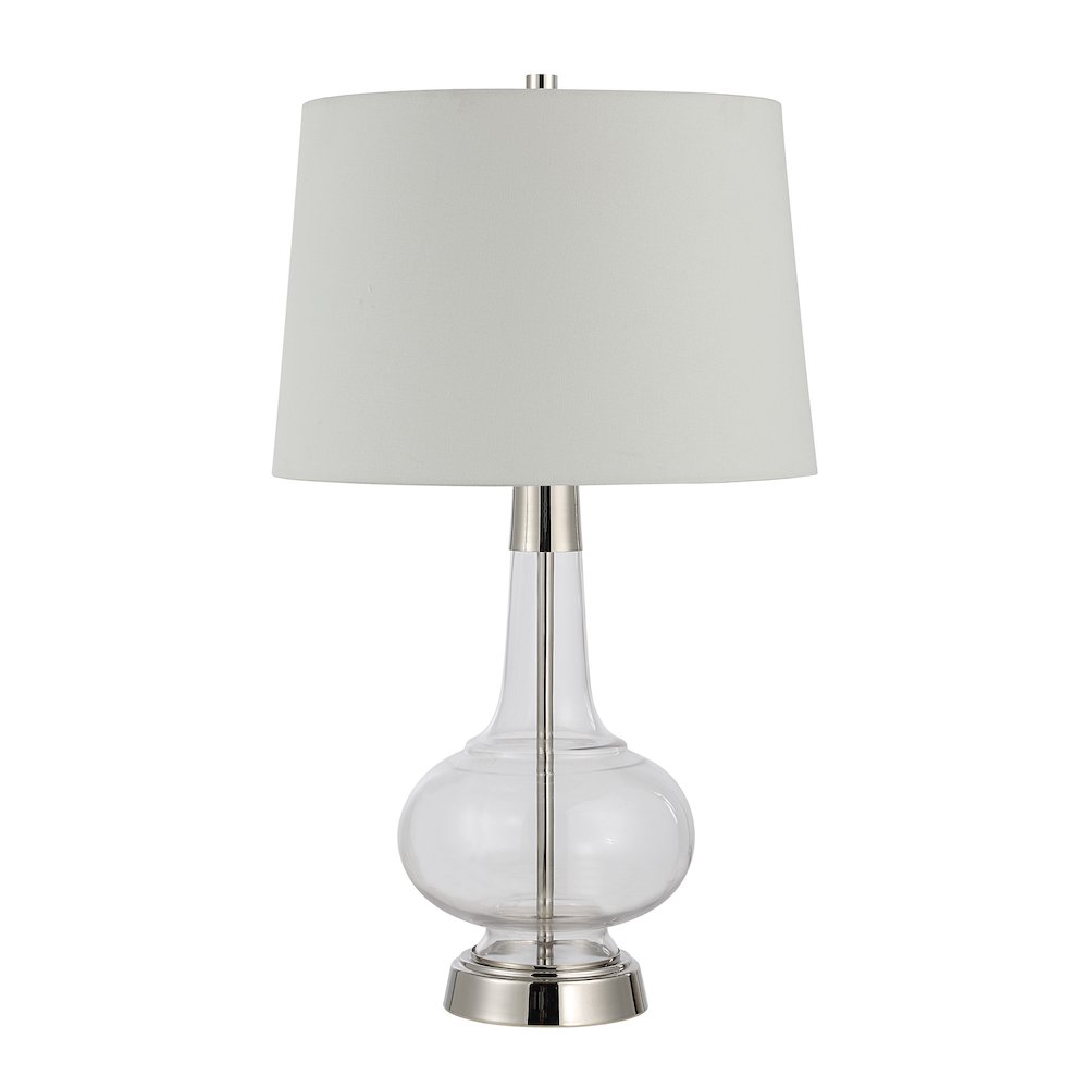 Lya 27.5" Height Table Lamps, Clear