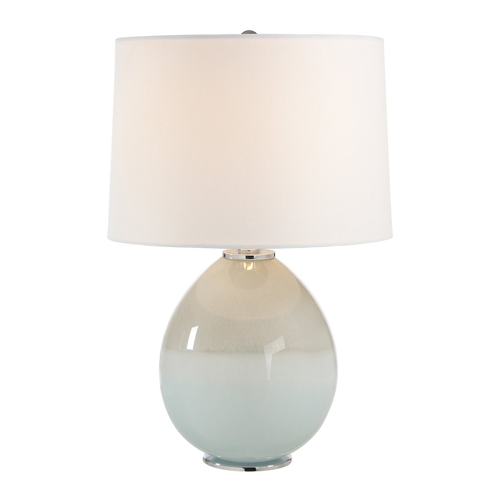 Calais 19.0" Height Table Lamps, Light Blue