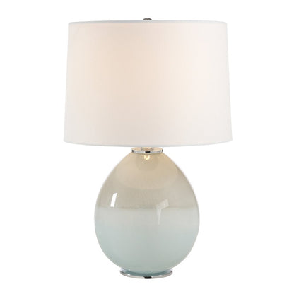 Calais 19.0" Height Table Lamps, Light Blue