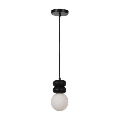 Solene 118" Height Ceiling Fixture, Matte Black