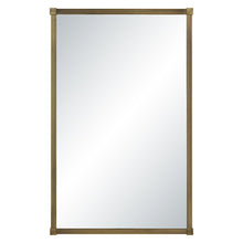 Khaya 35" H x 22" W Wall Mirror, Yellow