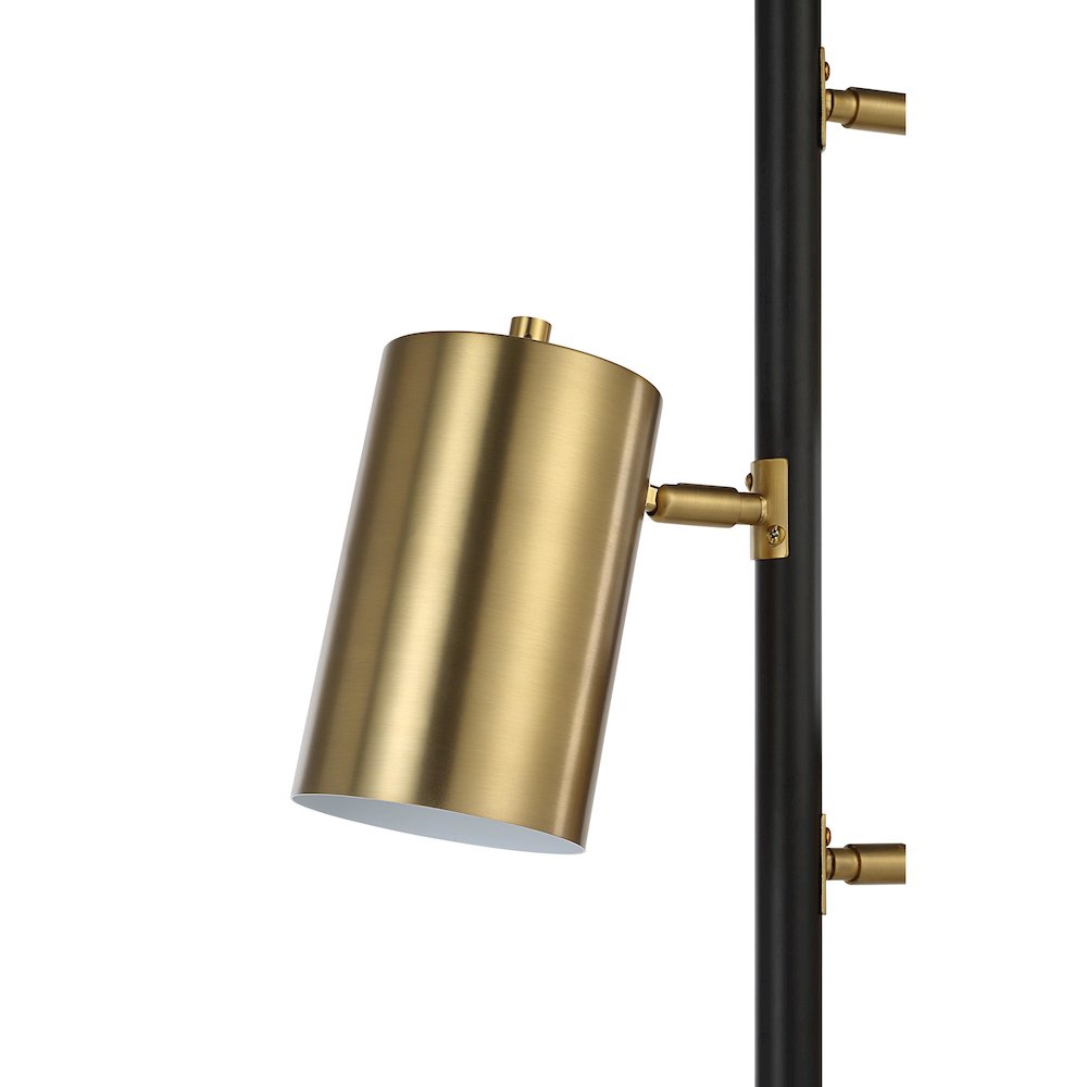 Mosaic 63.5" Height Floor Lamp, Yellow