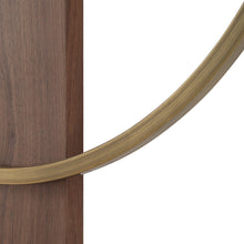 Avigail Wall Clock, Antique Brushed Brass
