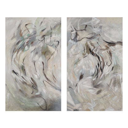 Torres 50" H x 30" W Canvas Art, (2 Piece Set)
