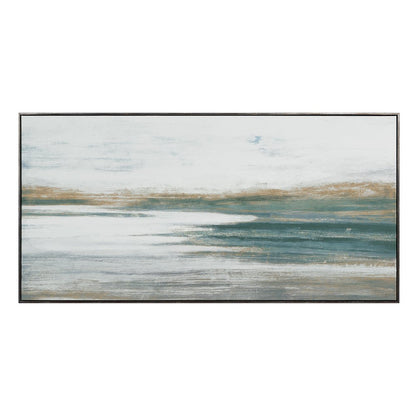 Agave 30" H x 60" W Canvas Art, Blue