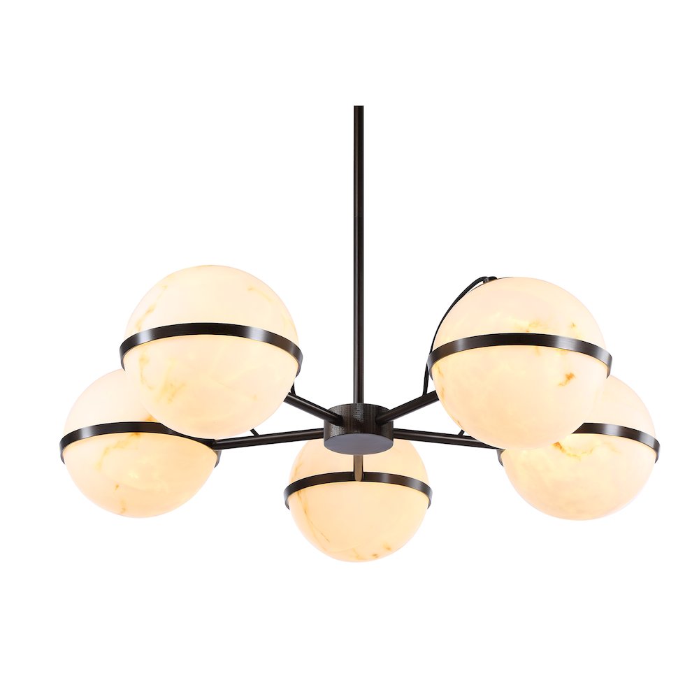 Roca 69.25" Height Ceiling Fixture, Dark Antique Bronze