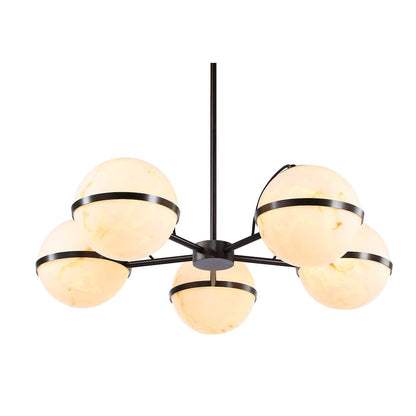 Roca 69.25" Height Ceiling Fixture, Dark Antique Bronze