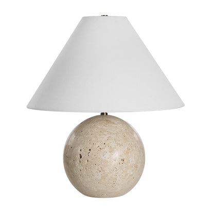 Assen Table Lamp In Beige Color
