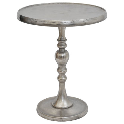 Romina Nickel Accent Table