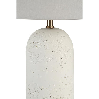Dorato 24.75" Height Table Lamp, White