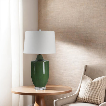 Pesca 30.75" Height Table Lamp, Green