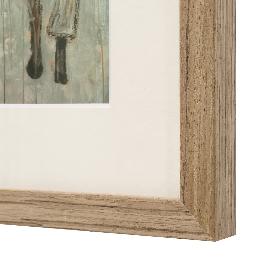 Julien 12" Wide Wall Decor, Medium Walnut