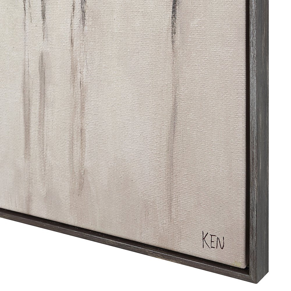Storia 40" H x 30" W Canvas Art, Beige