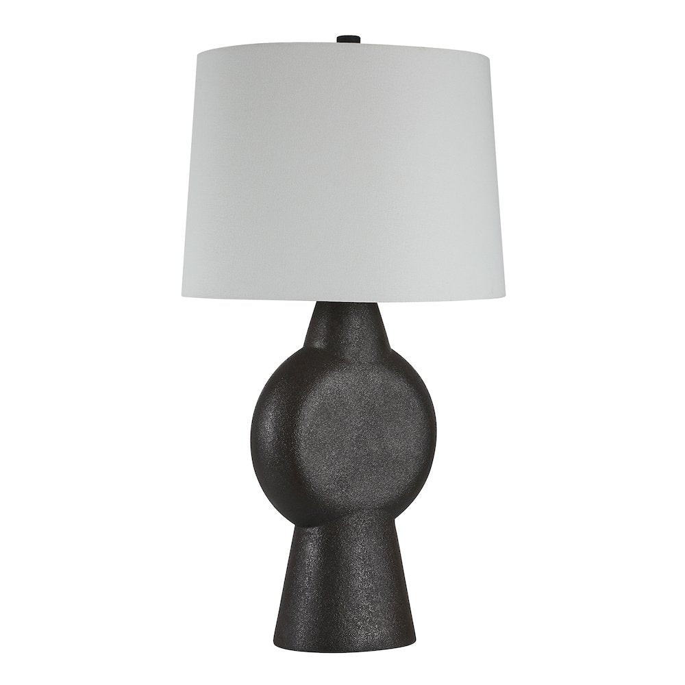 Fierra 30.0" Height Table Lamps, Stone Black