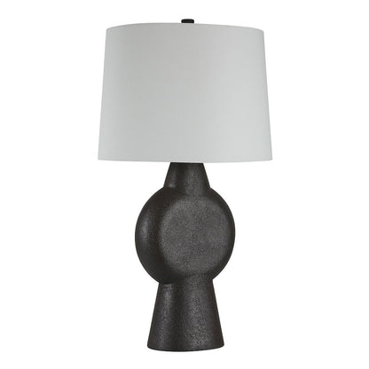 Fierra 30.0" Height Table Lamps, Stone Black