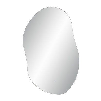 Forli 45" Tall Irregular Led Mirror, Clear